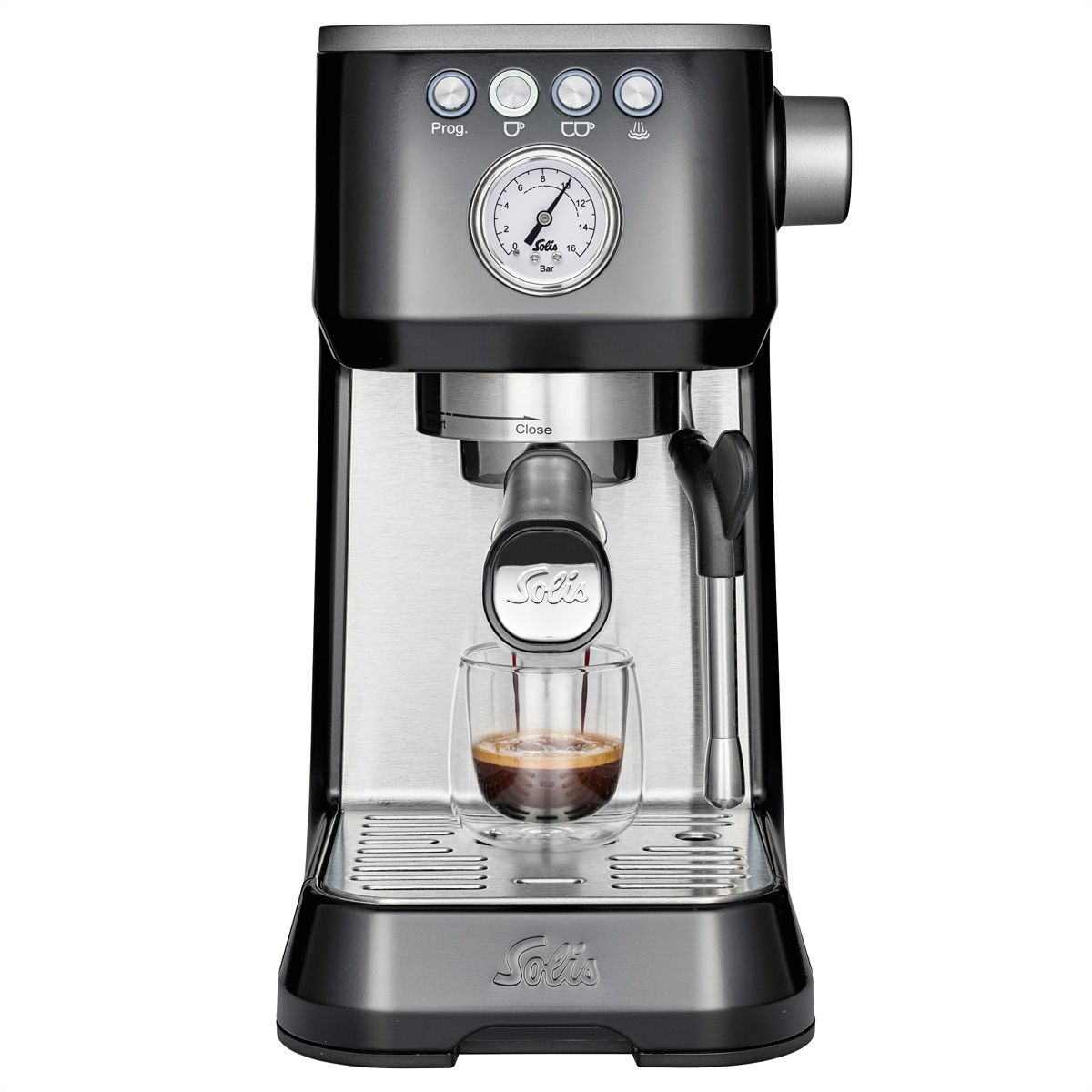 Solis Kaffemaschine Barista Perfetta+, schwarz, Typ 1170