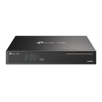 TP-Link NVR1008H-8MP NVR Enregistreur vidéo en réseau 8-CH, 8x PoE