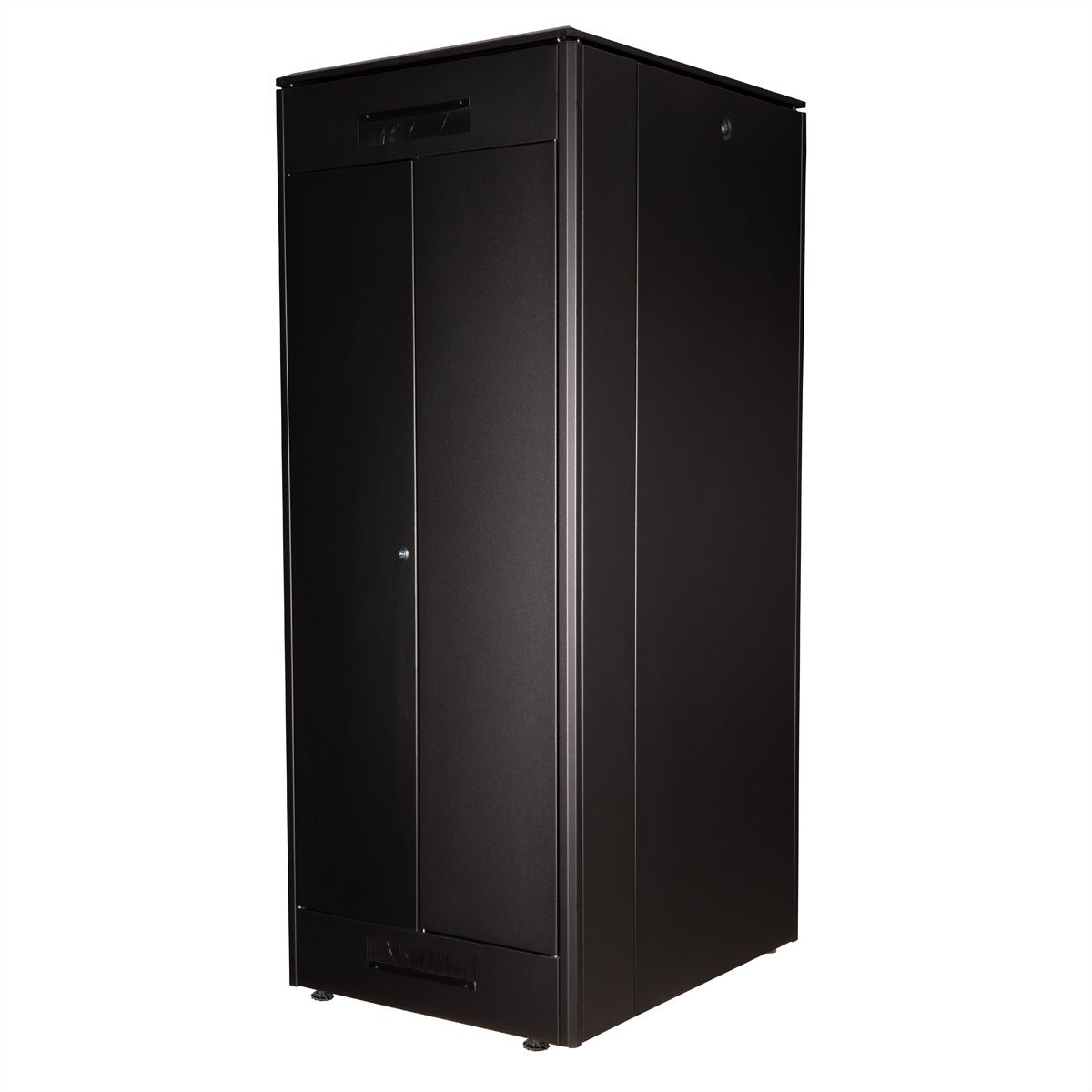 ROLINE 19-Zoll Netzwerkschrank Pro 42 HE, 800x1000 BxT Glastür schwarz