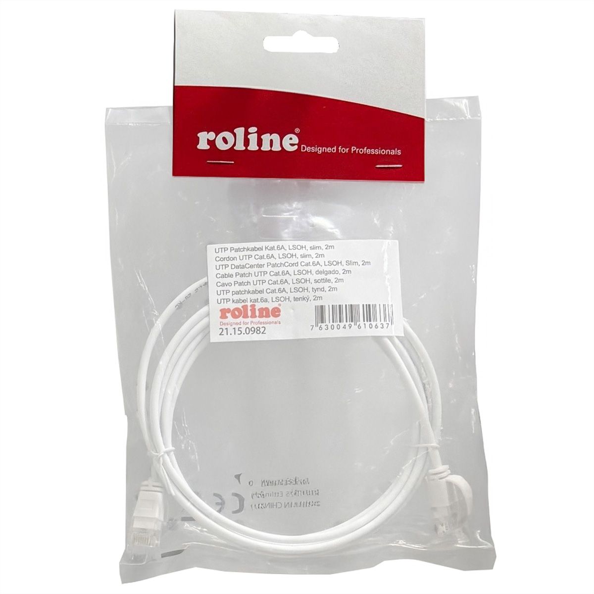 ROLINE Header-Karte klein