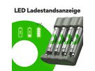 GP Batteries USB-Ladegerät GP B421, inkl. 4 x ReCyko AAA 850 mAh