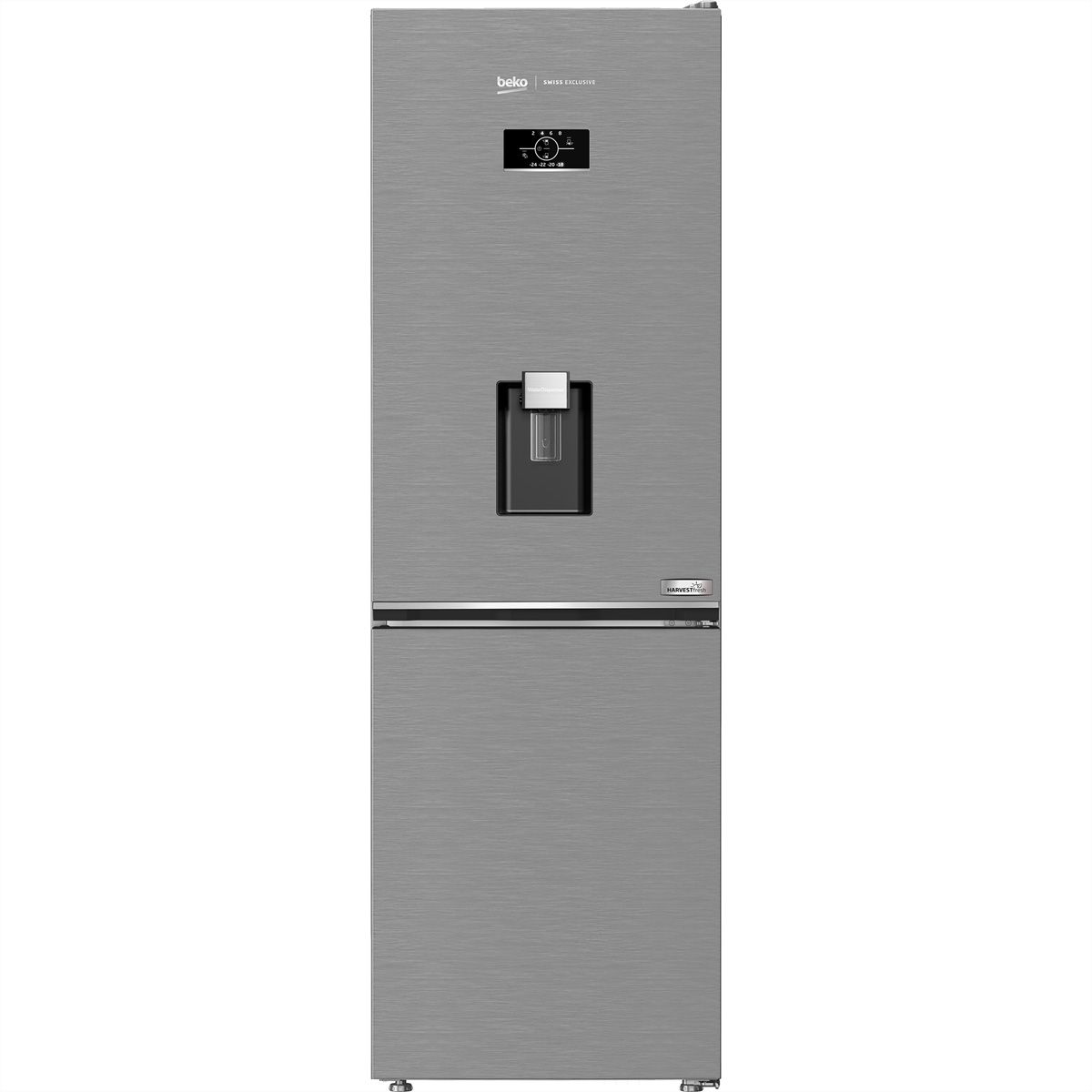 Beko Kühl-Gefrierkombination KG510, 316l, E, Inox