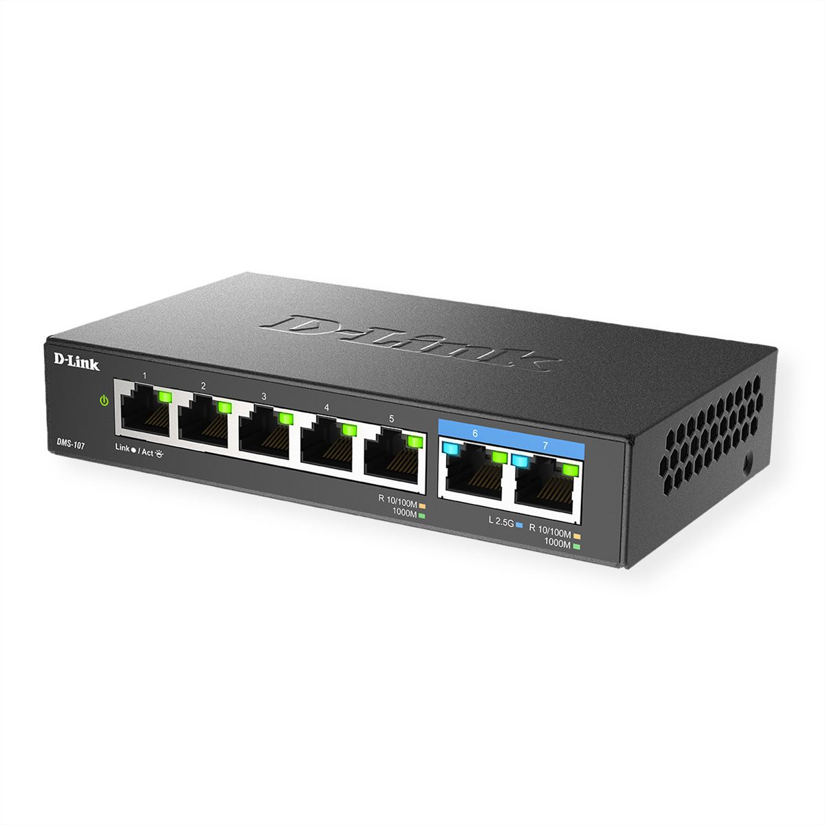 D-Link DMS-107/E Switch 7 ports Multi-Gigabit non administré