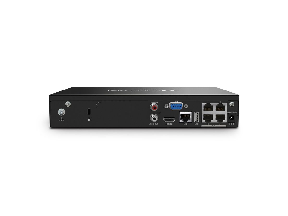 TP-LinkNVR1004H-4P-2TB NVR Netzwerk-Videorekorder 4-CH, 4x PoE, 2 TB
