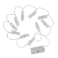 T'NB LENSY LED Lamettas mit Clip 10Stk., versch. Farben
