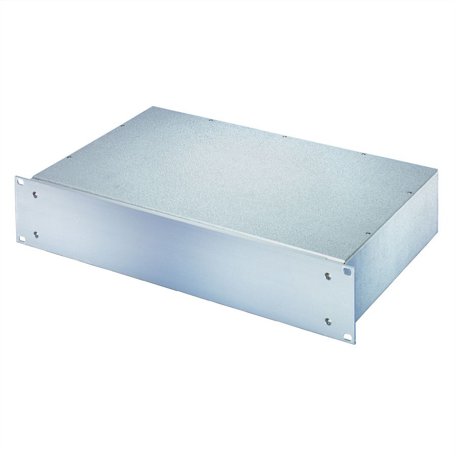SCHROFF MultipacPRO 19" Châssis, acier, AlZn, partie supérieure et inférieure lisse, 1 U, 280 mm