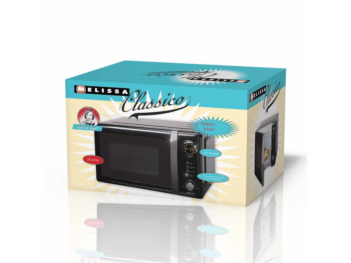 Hisense Mikrowelle H20MOBS4I, schwarz, 700W, 20L