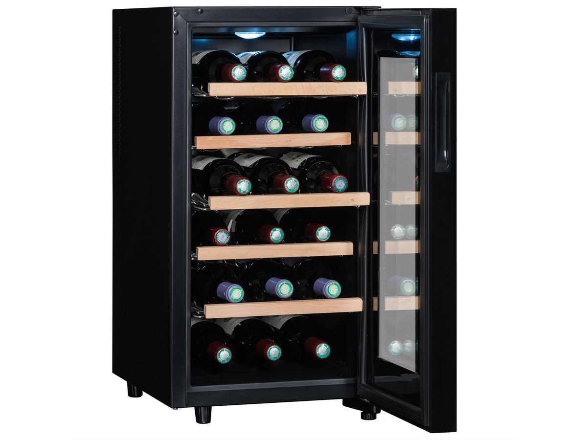 Climadiff Weinkühlschrank CC18F, Freistehend, 1 Zone, 18 Flaschen