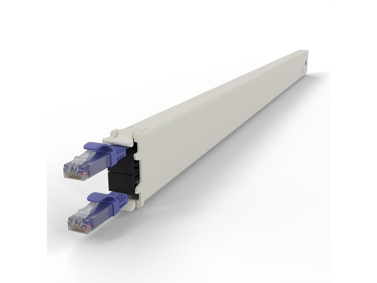 patchbox.one Cassette 30RU UTP violet Cat.6a 1,8 m