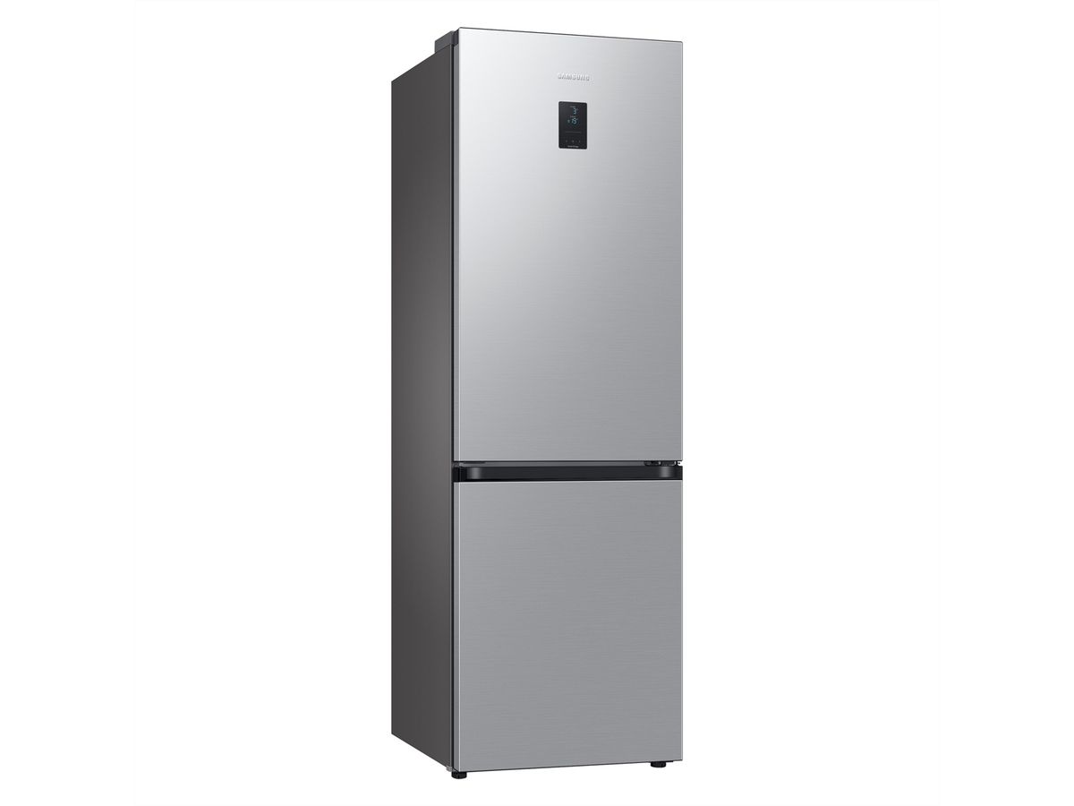Samsung Kühl-Gefrierkombination RB7300 , 344l, D, WiFi, Silber mit Griffmulde