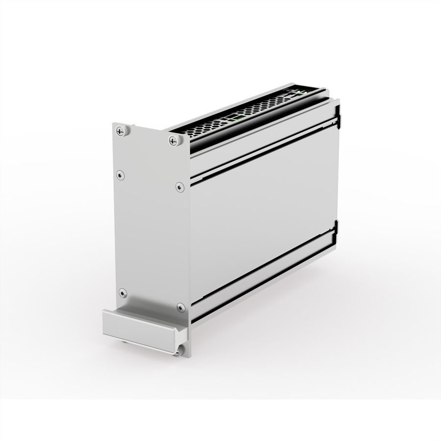 SCHROFF Kassetten PRO 3 HE-Bausätze, Frontplatte ungeschirmt - KAS S1 FS 3HE 10TE 167T