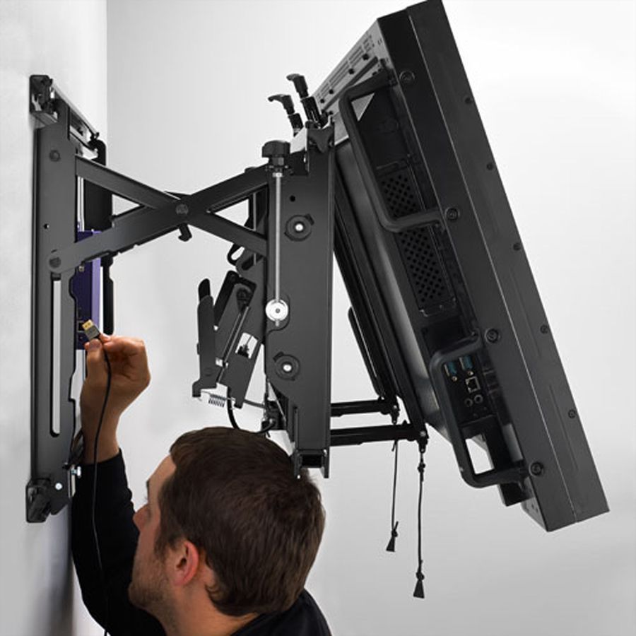 Chief Video Wall Halterung LVS1U , Montagesystem in Landscape mit Schienen