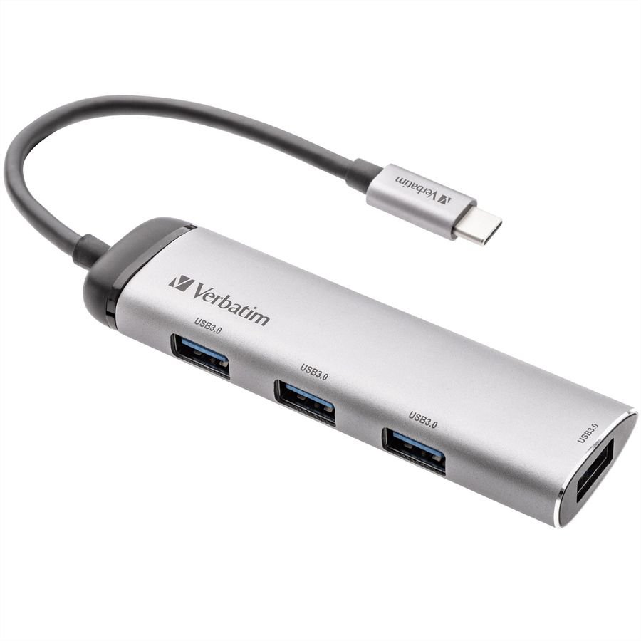 Verbatim USB-C Hub, 4x USB-A