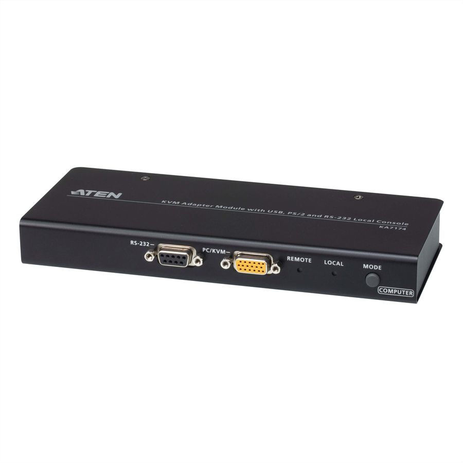 ATEN KA7174 Module adaptateur KVM avec USB, PS/2, et Console locale RS-232