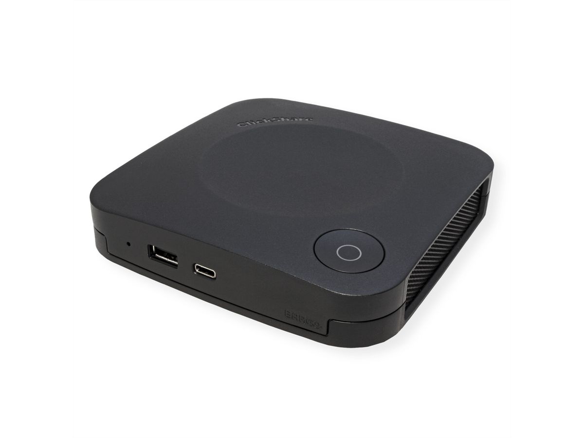Barco Clickshare C-10 Gen2 Präsentationssystem, 4K, USB, HDMI, 1 Button
