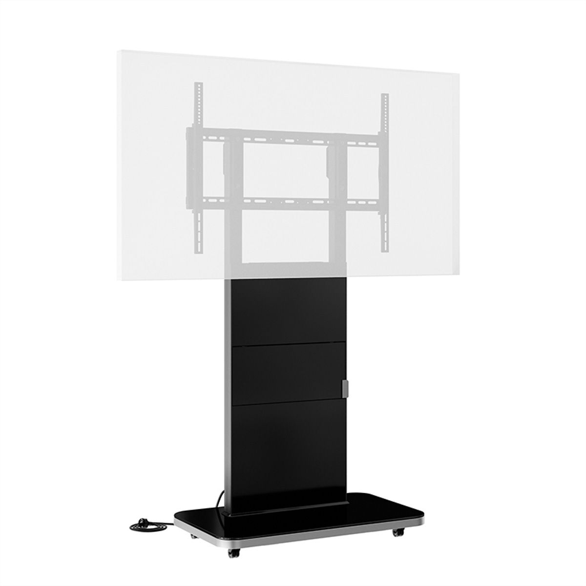 Hagor mobiles Standsystem Pro-Tower M, 46 - 65", 117 - 165cm, schwarz