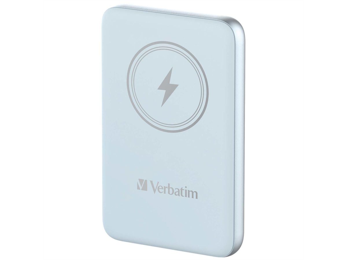 Verbatim Powerbank 10000 mAh Blue, 15W, PD20W, USB-C