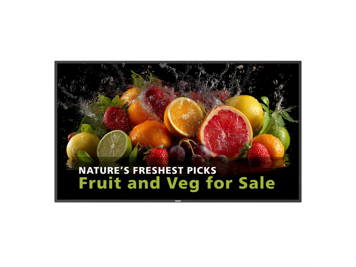 Philips Signage Display 55BDL5050D/00, 55",  UHD, 24/7, 600cd/m² Android