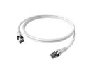 Cordon EasyLan DualBoot PushPull IP20, Cat.6A (Classe EA), S/FTP, blanc, 1 m
