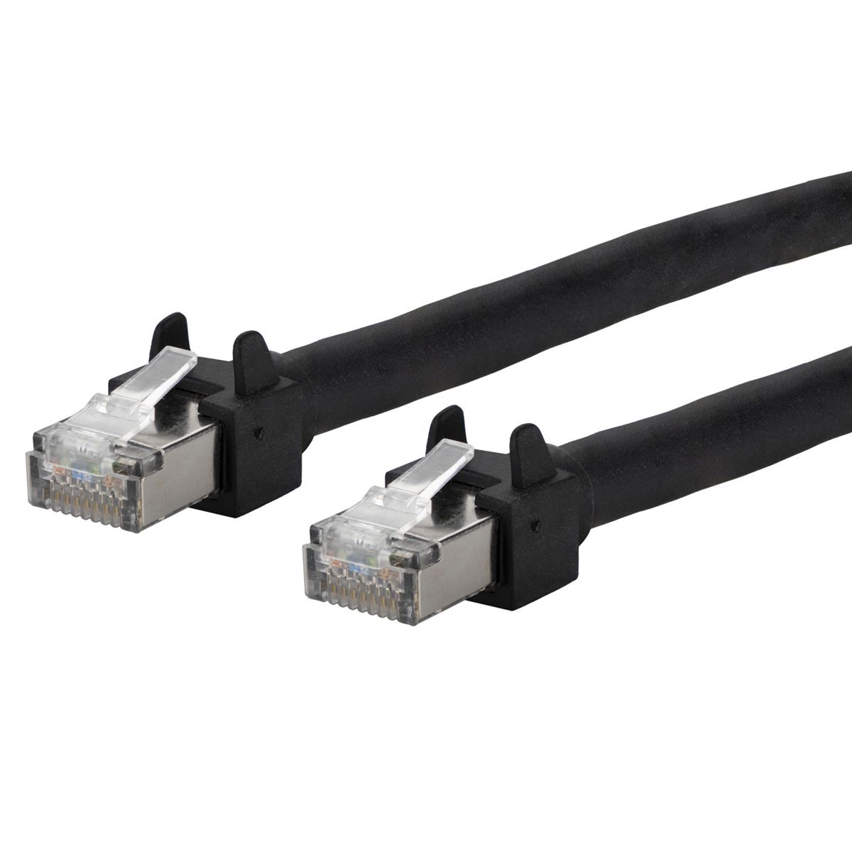 METZ CONNECT Cordon de brassage 6kV Flex500 Outdoor, noir, 10 m