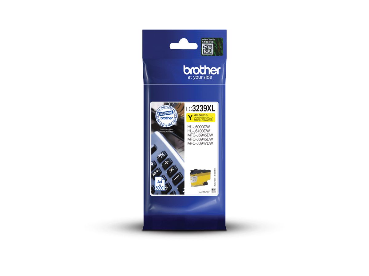 Brother LC-3239XLY Druckerpatrone Original Gelb 1 Stück(e)
