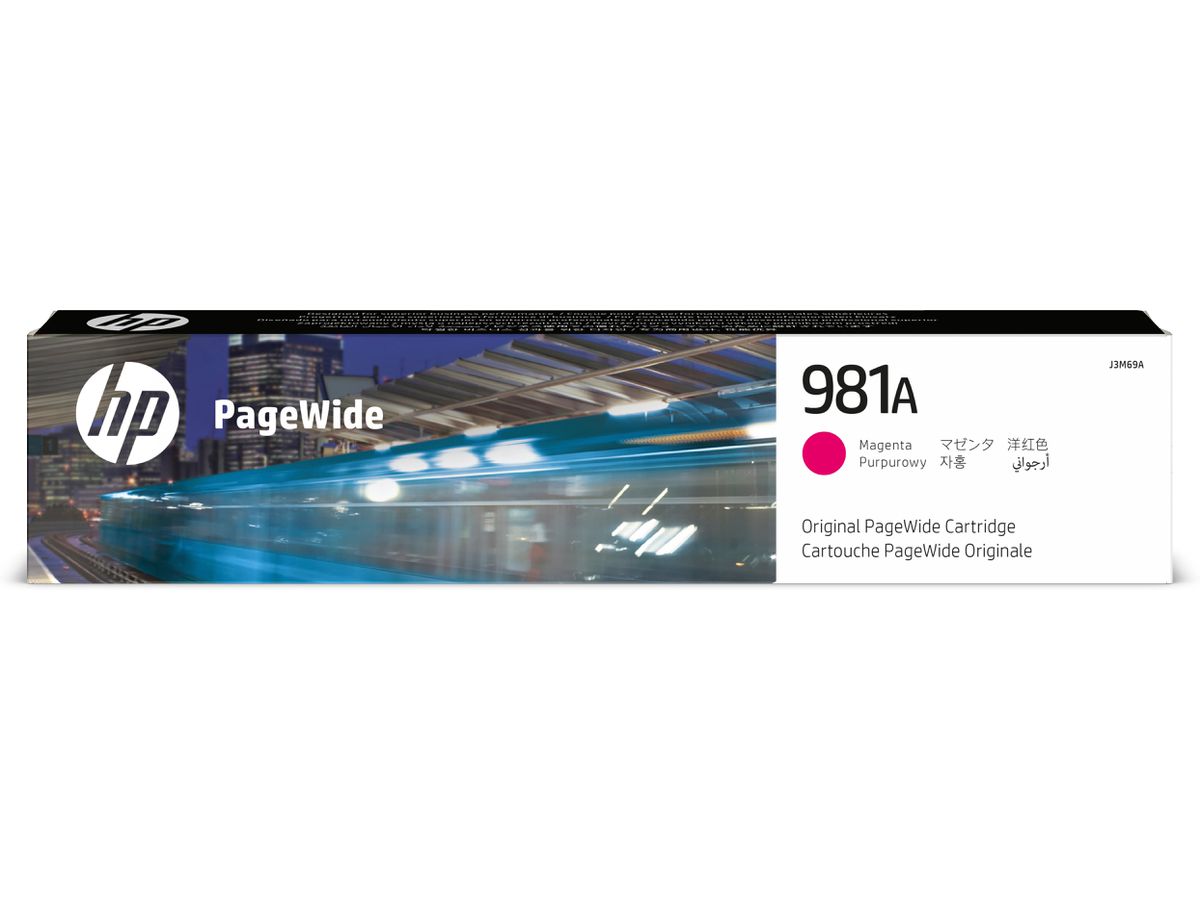 HP 981A cartouche PageWide Magenta authentique