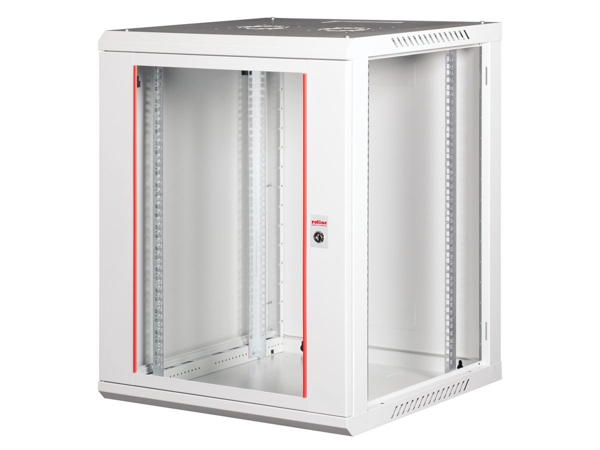 ROLINE 19-Zoll Wandgehäuse Basic Plus 15HE, 600x600 BxT grau