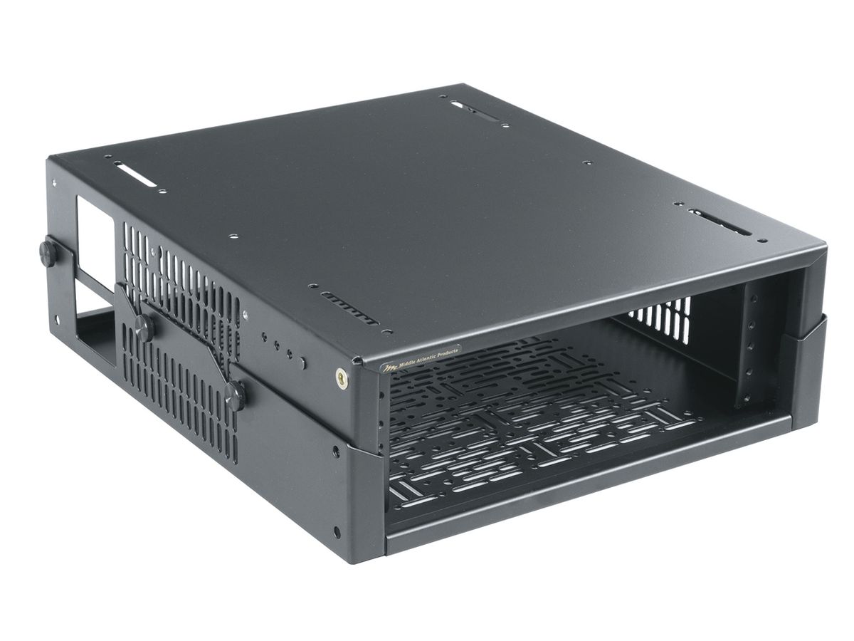 Middle Atlantic Products UTB-HR-A2-14 étagère 1U/2U Boîtier encastré dans le plafond Noir