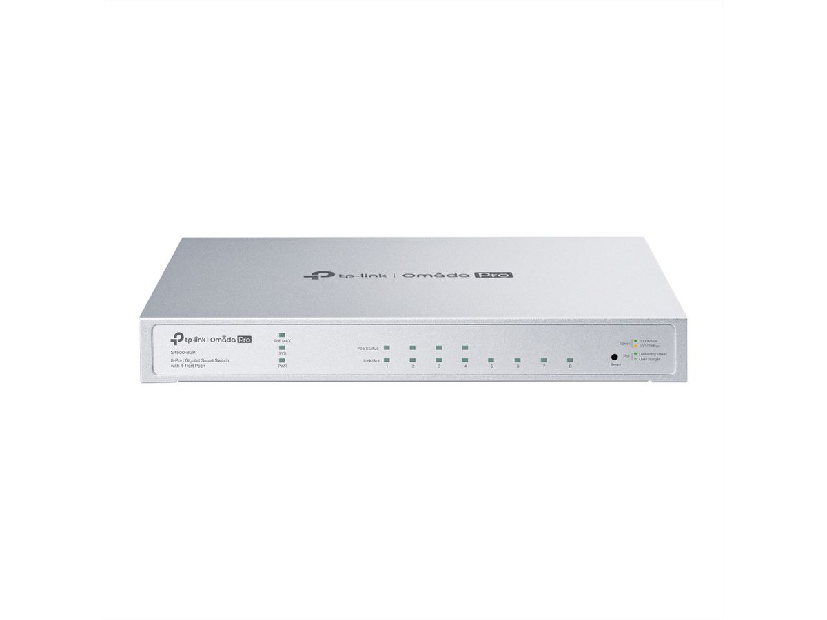 TP-Link Campus Switch S4500-8GP , 8x1G 4PoE Managed Switch