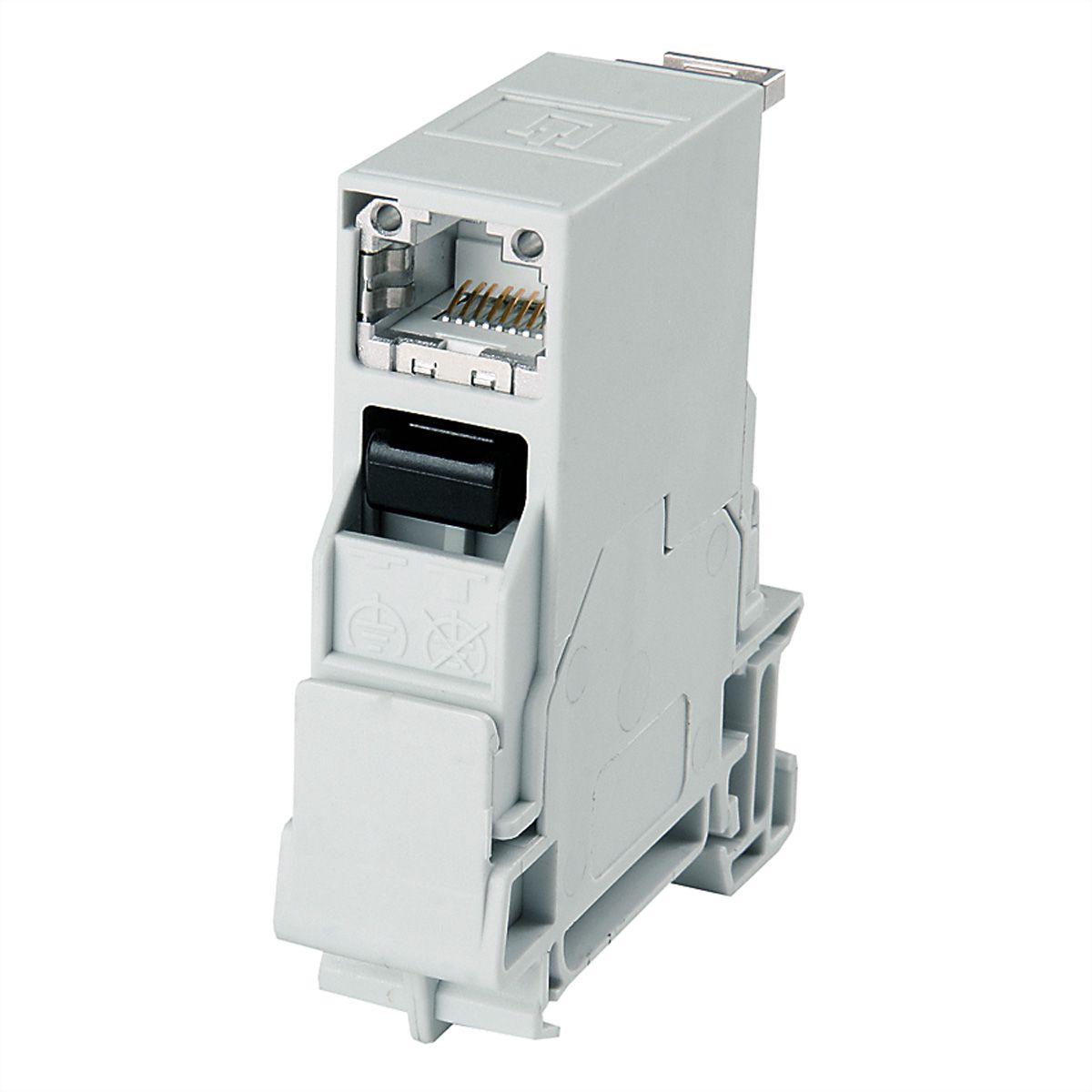 TELEGÄRTNER Connecteur de rail STX, RJ45 Module A Cat.6A (ISO/IEC)