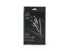 Câble audio optique Nedis, 2x Toslink, ST/ST, gris, 2 m