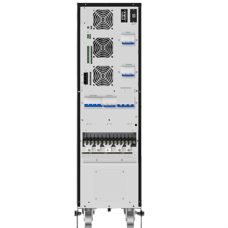 IST7 10kVA - Online Tower USV –  64x 9Ah Batterien – 17 Min. Autonomie bei 100% Last, mit internen Batterien – 32x 9Ah LL & externer Batterieschrank BB4 mit 32x 9Ah LL
