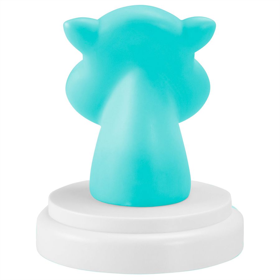 Veilleuse LED pour bébé Alecto Silly Hippo, Hippopotame, bleu