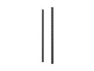 SCHROFF 19"-Winkelprofil mit Universal-Lochung (EIA), RAL 7021 - WINKELPROFIL 19"47HE 7021(2X)