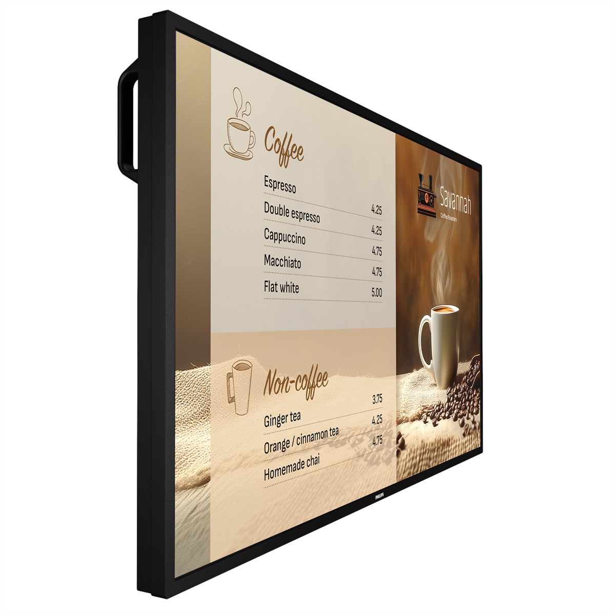 Philips Signage Display 43BDL6017P/00, 43", UHD, 24/7, 800cd/m², 25% Haze