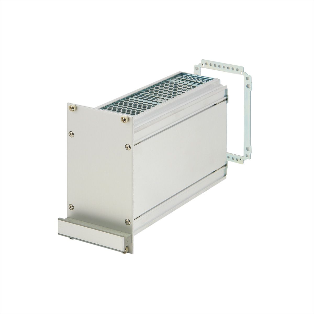 SCHROFF Unité enfichable de type cadre PRO Kit, non blindé, perforé, connecteurs multiples, 3 U, 42 HP, 227 mm