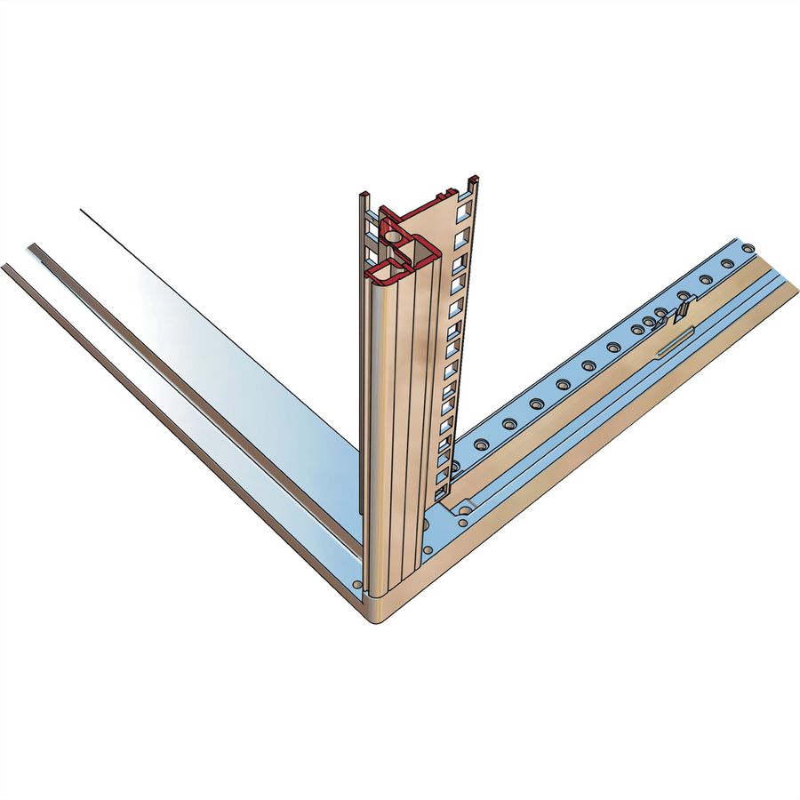 Cadre d'armoire Novastar SCHROFF, Slim-Line, 16 U 553W 600D