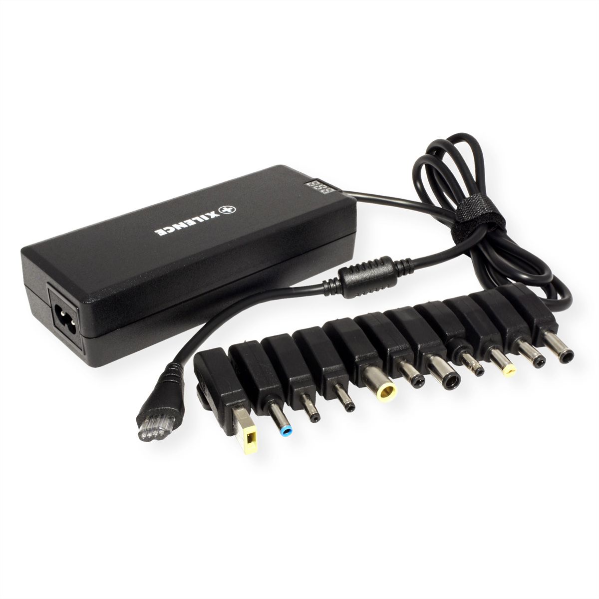 Xilence XM012 Universal Notebook Ladegerät, 11 Adapter, LED Anzeige, 120W