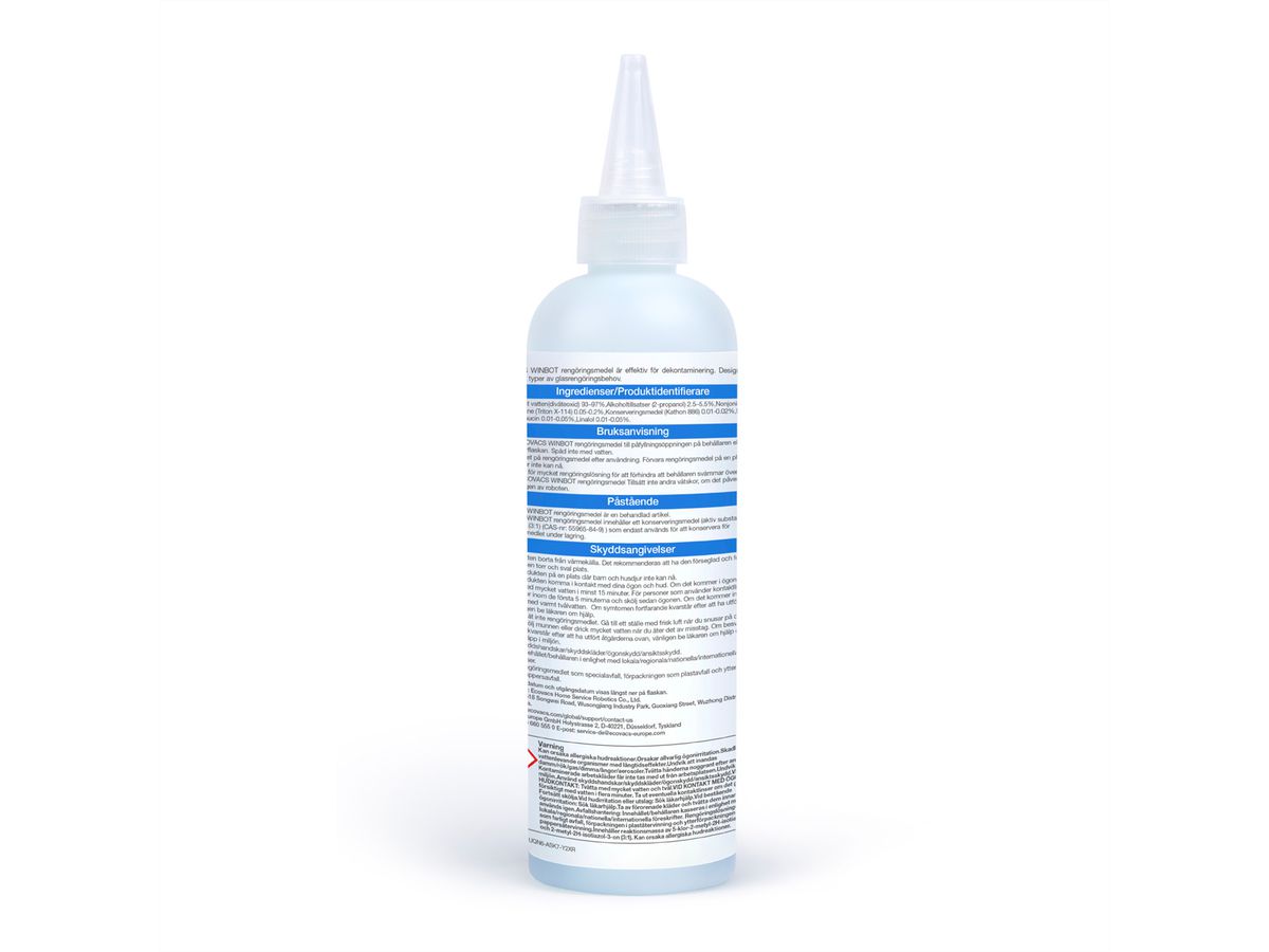 Ecovacs Reinigungslösung 230ml, zu Winbots-Serie