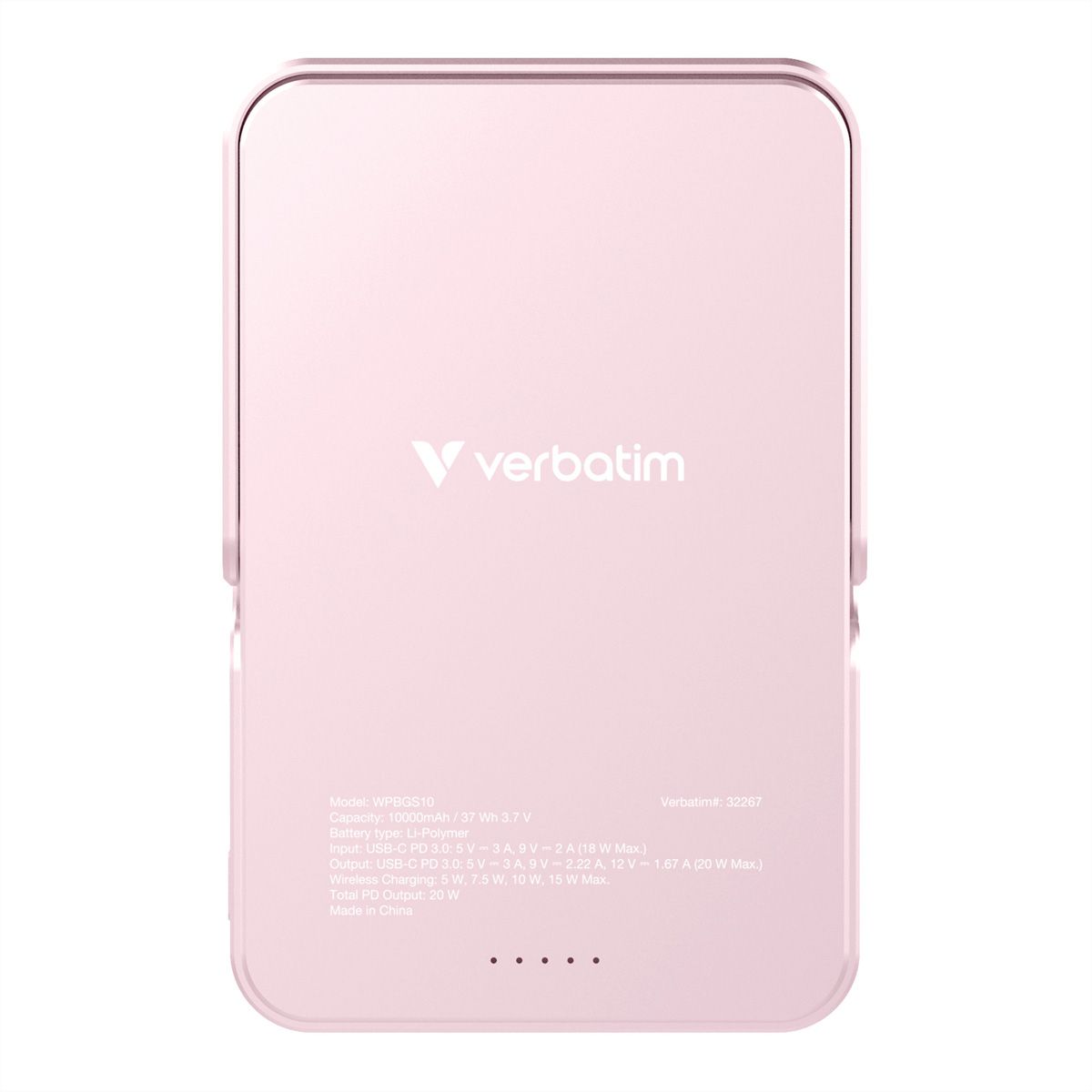 Verbatim Powerbank 10000 mAh Pink