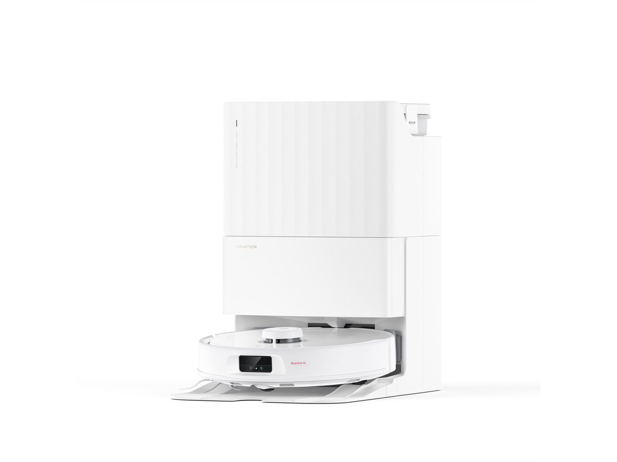 **Retoure**Roborock Saugroboter Qrevo MaxV, weiss, Saug/Wischroboter