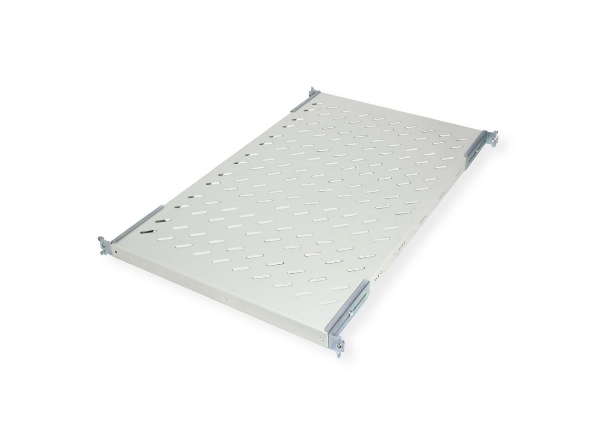 ROLINE 19-Zoll Fachboden 1 HE, 770 T 50 kg grau