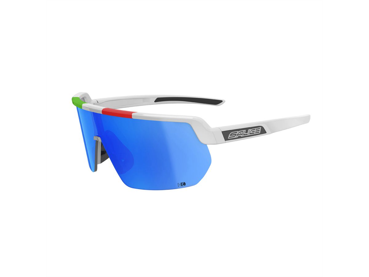 Salice Occhiali Sportbrille 023ITA, White ITA / RW Blue