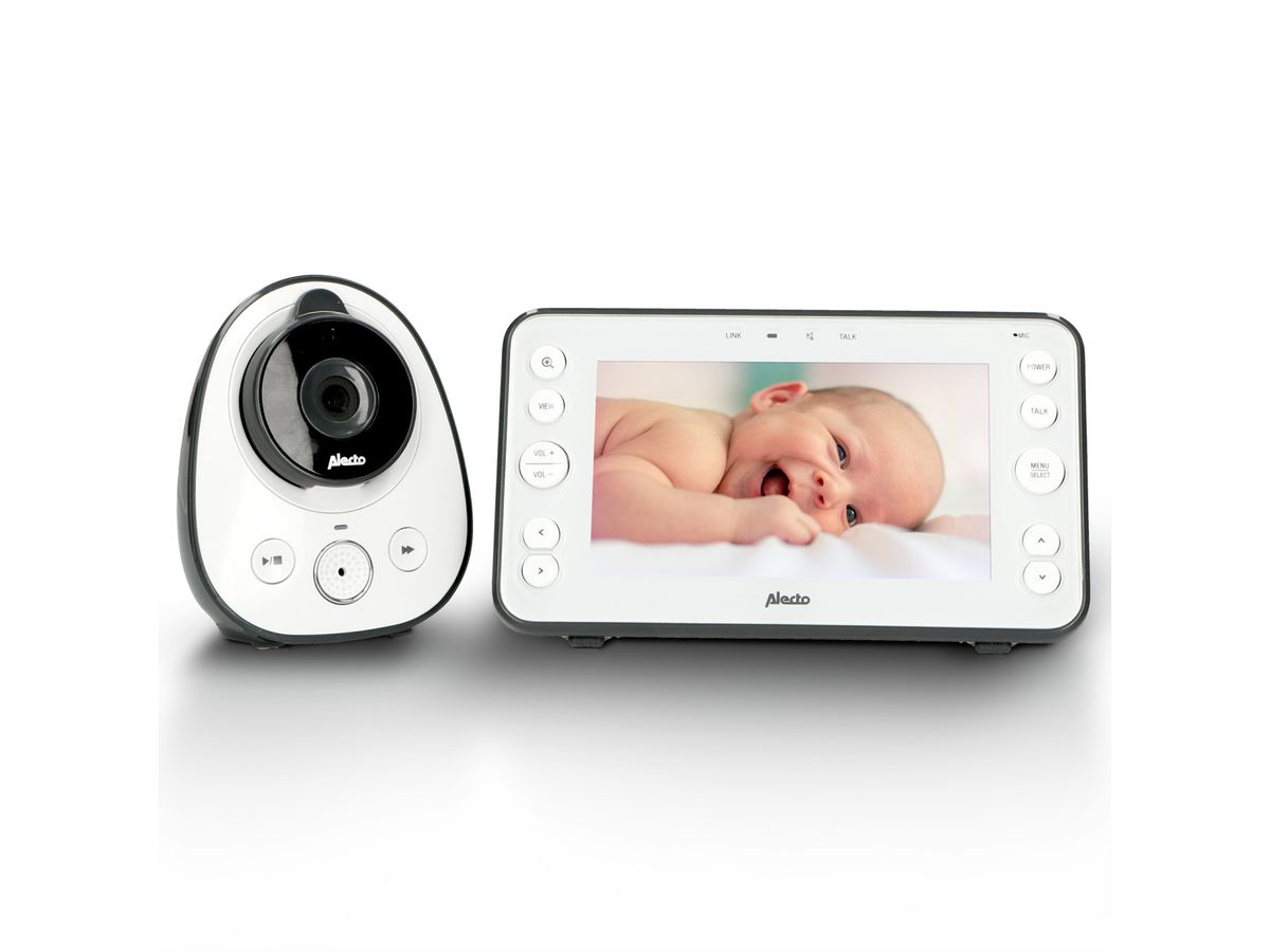 Alecto DVM-150C - Caméra supplémentaire pour DVM-150,, Blanc, anthracite