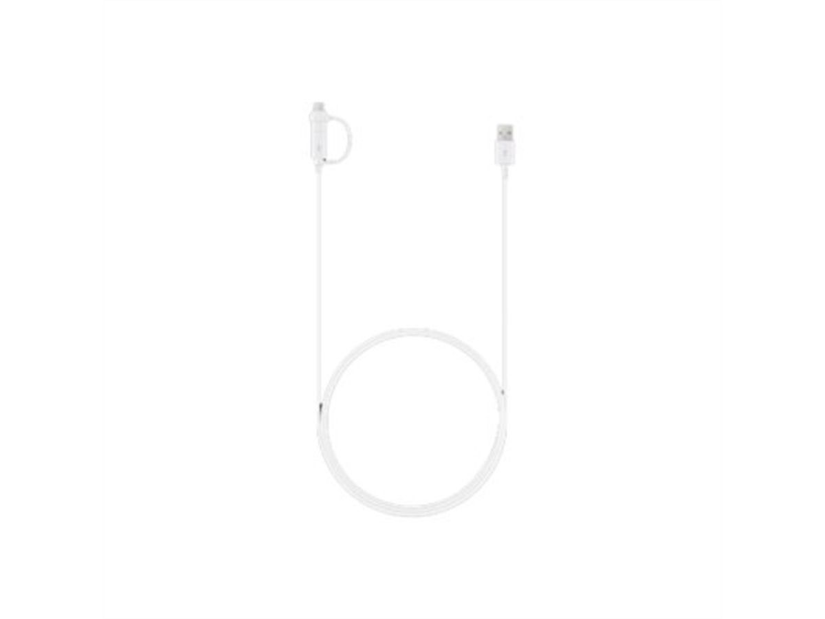 Samsung USB Combo câble, USB A / C & Micro USB, blanc, 1,5 m