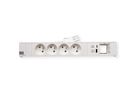 BACHMANN CONI 4xUTE 1xUSB A/C 22W 1xCM 0,2m GST18 RAL9010