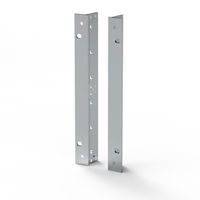SCHROFF 19"-Winkel Typ F mit / ohne Grifflöcher für Textildichtung - 19"WINKEL 6HE M.GR. 2STK