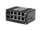 EXSYS EX-62035MPoE-SFP-8+2 Port Industrial Gigabit SFP PoE+ Mini Switch Web Managed