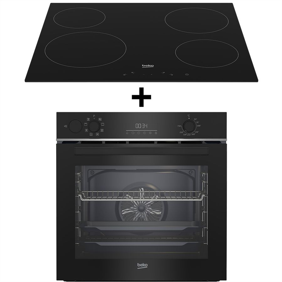 Beko Four & Cuisinière Set ,  BBIS143N0B_HIC 64401