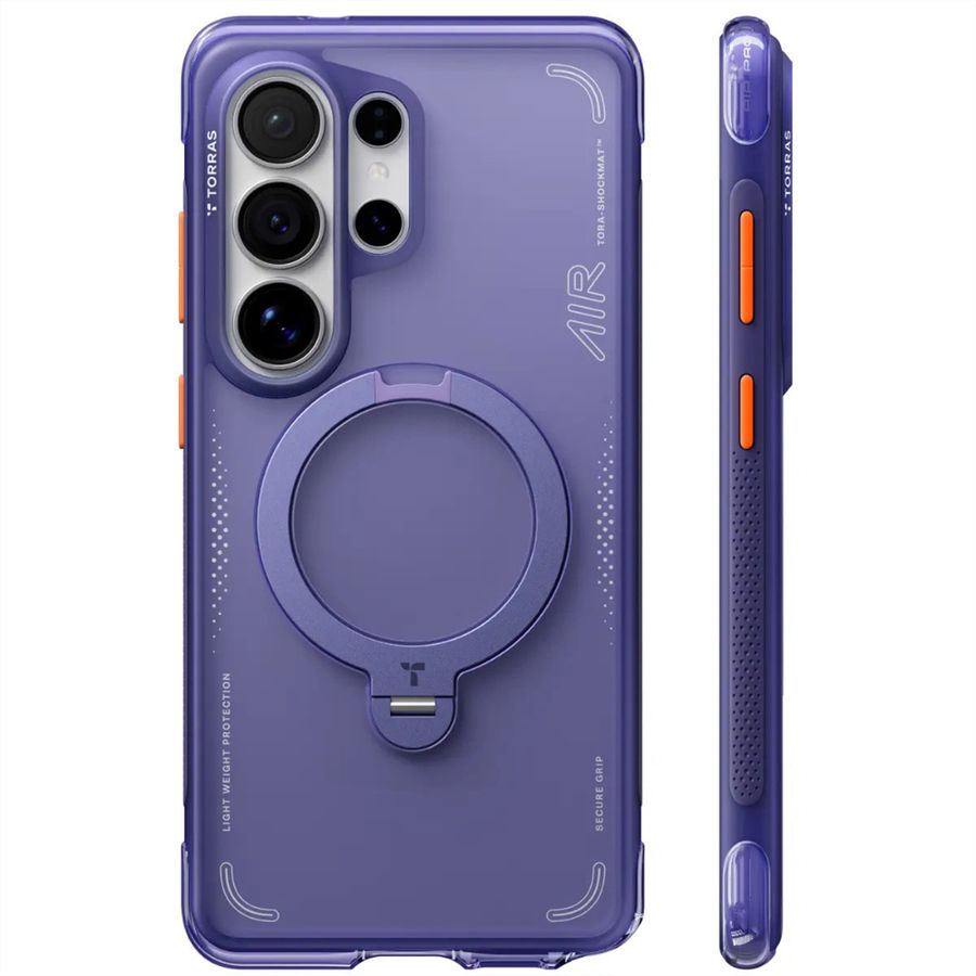 Torras Ostand Q3 Air Case, Galaxy S26 Ultra, violet